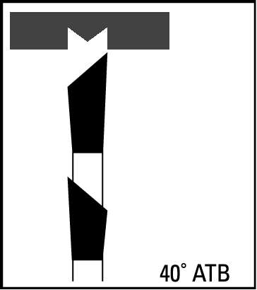 16" Duraline Hi-A/T Saw Blade - 80 Teeth