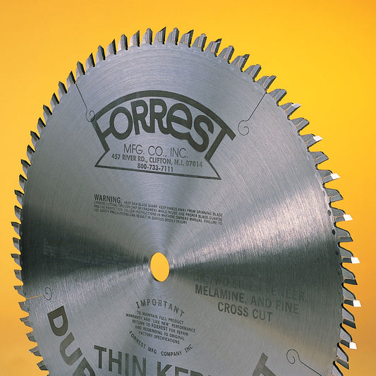 12" Duraline Thin-Rim Saw Blade - 80 Teeth - ATB Tooth