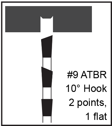 16" Solid Surface Planer Saw Blade for Chop/Radial Arm/Overhead Saws - 60 Teeth